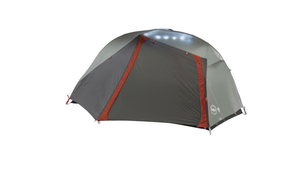 Big Agnes Copper Spur HV UL1 mtnGLO Tent - 1 Person, 3 Season, Silver/Gray, THVCS1MG20