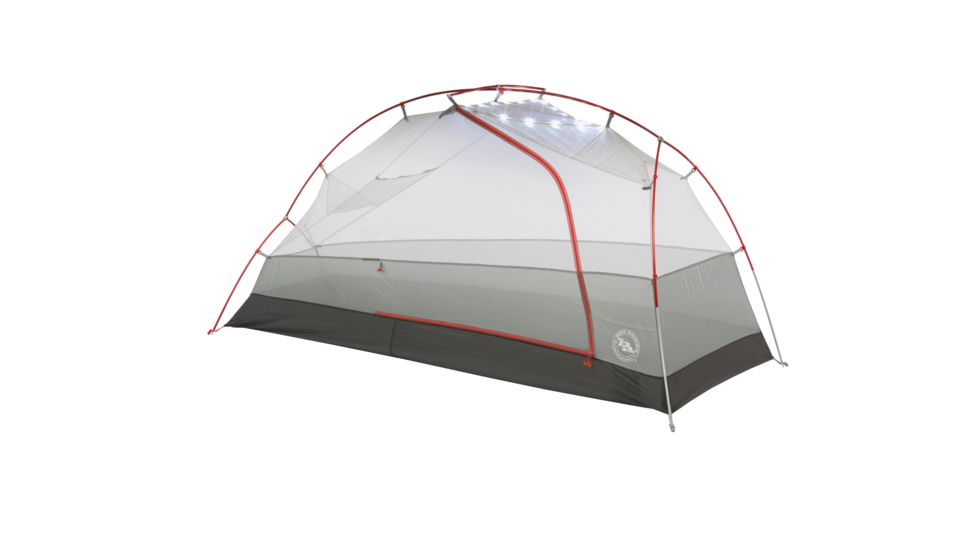 Big Agnes Copper Spur HV UL1 mtnGLO Tent - 1 Person, 3 Season, Silver/Gray, THVCS1MG20