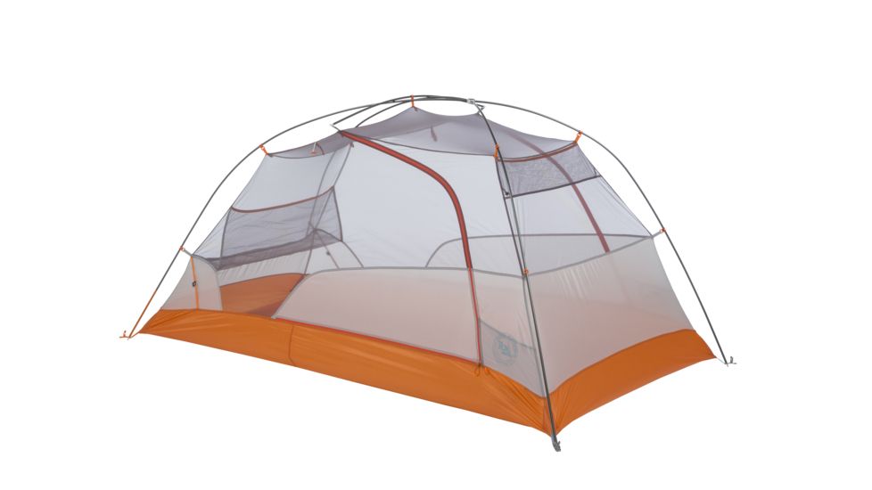 Big Agnes Copper Spur HV UL2 Bikepack Tent, Gray/Orange, THVCSBP219