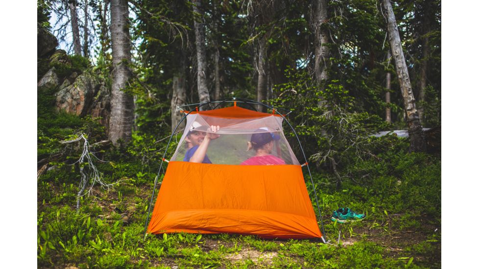 Big Agnes Copper Spur HV UL2 Tent - 2 Person, 3 Season-Gray/Orange