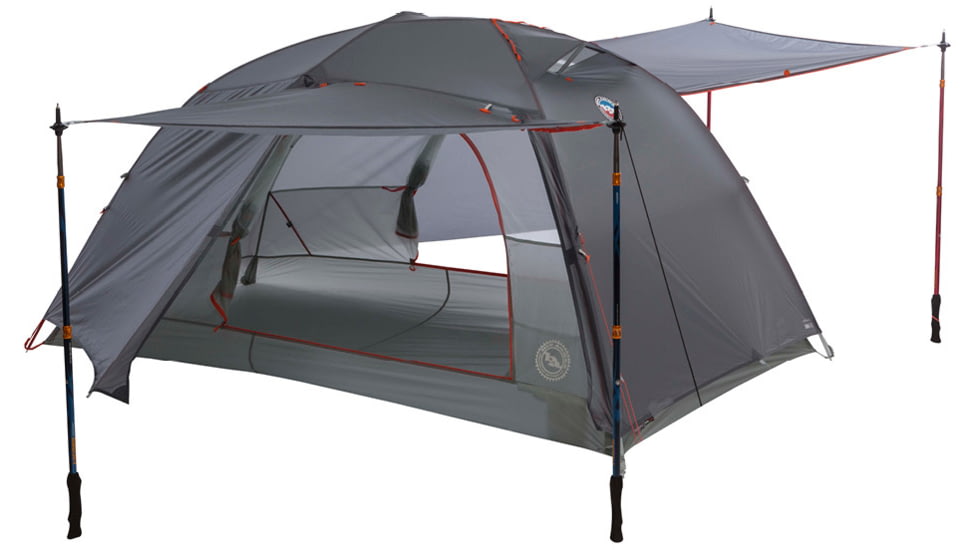Big Agnes Copper Spur HV UL3 Bikepack Tent, Gray/Silver, THVCSBP321