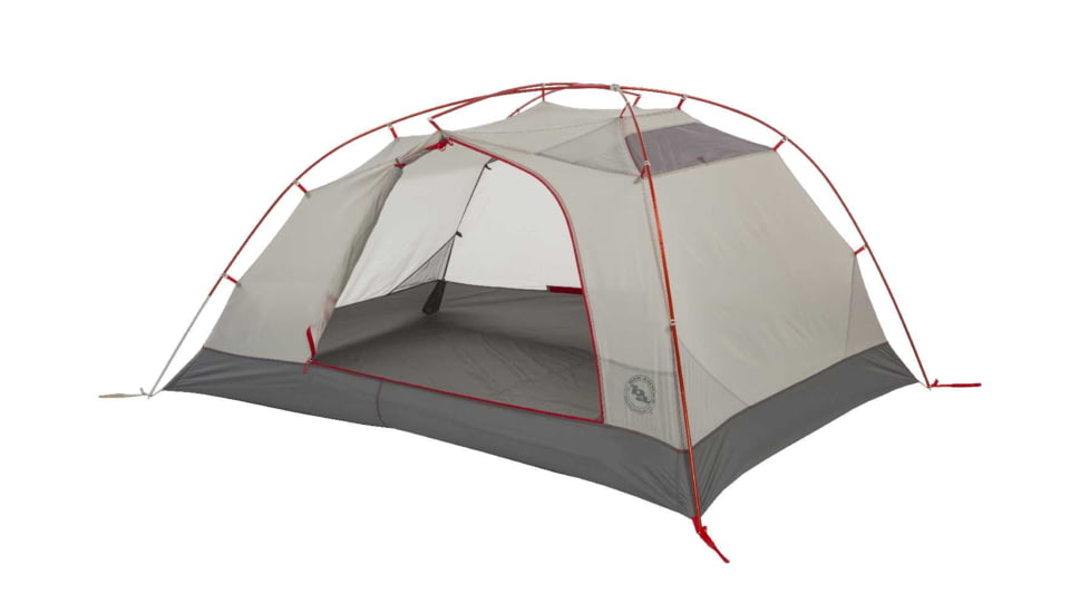 Big Agnes Copper Spur HV2 Expedition Tent, Red/Gray, 2 Person, THVCSE223
