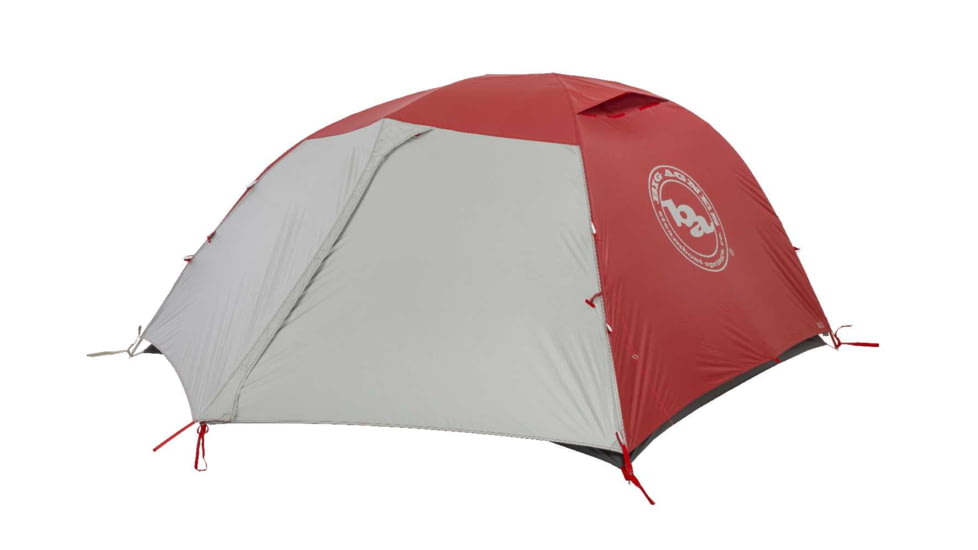 Big Agnes Copper Spur HV2 Expedition Tent, Red/Gray, 2 Person, THVCSE223
