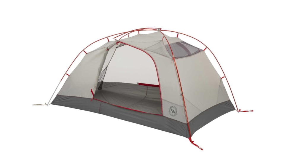 Big Agnes Copper Spur HV3 Expedition Tent, Red/Gray, 3 Person, THVCSE323