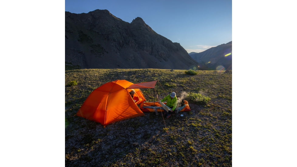 Big Agnes Copper Spur UL2 Tent, Lichen Green, 2 Person, TCSUL2LCN25