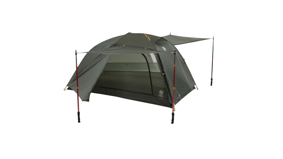 Big Agnes Copper Spur UL2P Bikepack Tent, Lichen Green, 2 person, TCSBP226