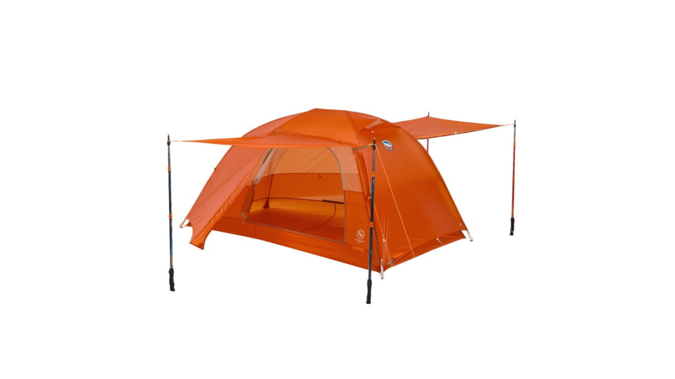 Big Agnes Copper Spur UL3 Tent, Tangelo, 3 Person, TCSUL3TGO25