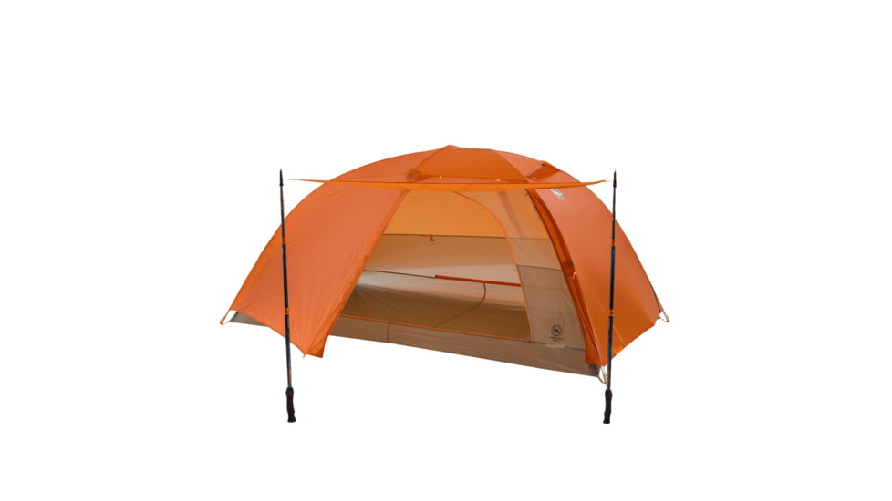 Big Agnes Copper Spur UL3 XL Tent, Tangelo/Mercury, 3 Person, TCSUL3XLTGM25