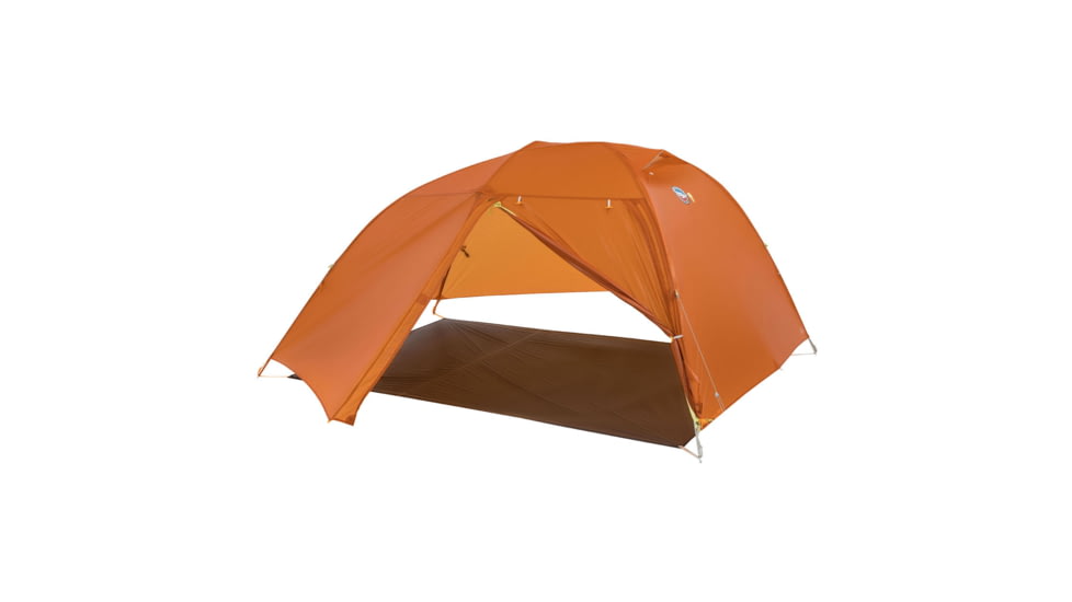 Big Agnes Copper Spur UL3P mtnGLO Tent, Tangelo/Mercury, 3 person, TCSUL3MG26