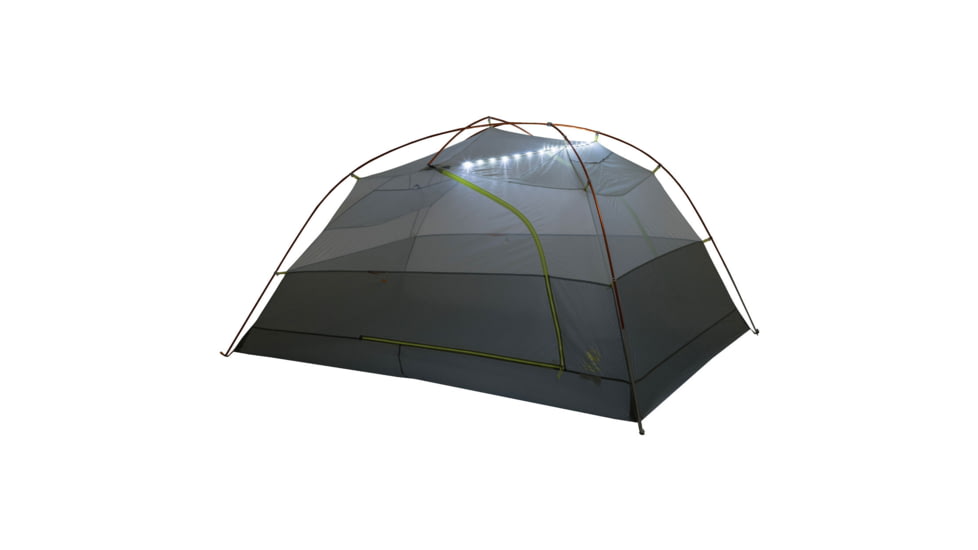Big Agnes Copper Spur UL3P mtnGLO Tent, Tangelo/Mercury, 3 person, TCSUL3MG26