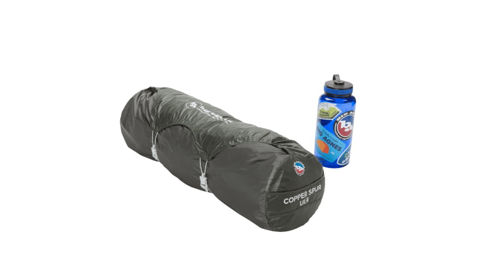 Big Agnes Copper Spur UL4 Tent, Lichen Green, 4 Person, TCSUL4LCN25
