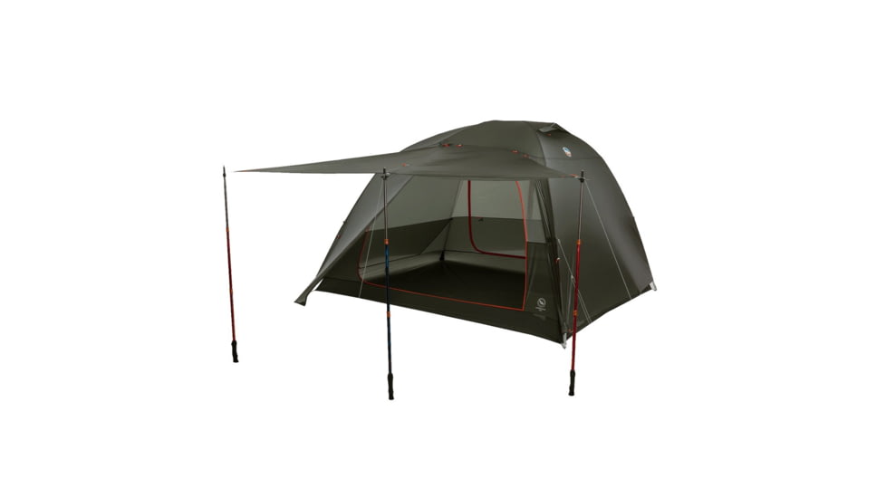 Big Agnes Copper Spur UL5 Tent, Lichen Green, 5 Person, TCSUL5LCN25