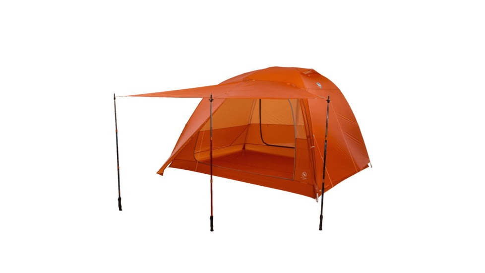 Big Agnes Copper Spur UL5 Tent, Tangelo, 5 Person, TCSUL5TGO25