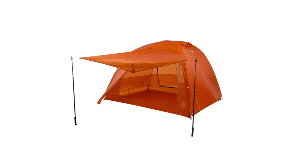 Big Agnes Copper Spur UL5 Tent, Tangelo, 5 Person, TCSUL5TGO25