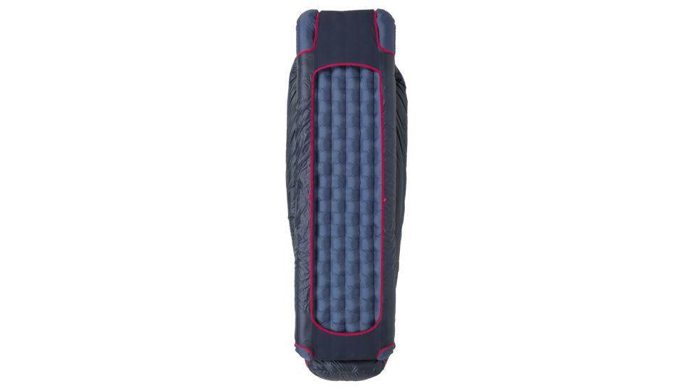 Big Agnes Daisy Mae 15 Sleeping Bag 650 DownTek, Left Zip - Womens, Aqua/Navy, Petite, BWDM15PL19