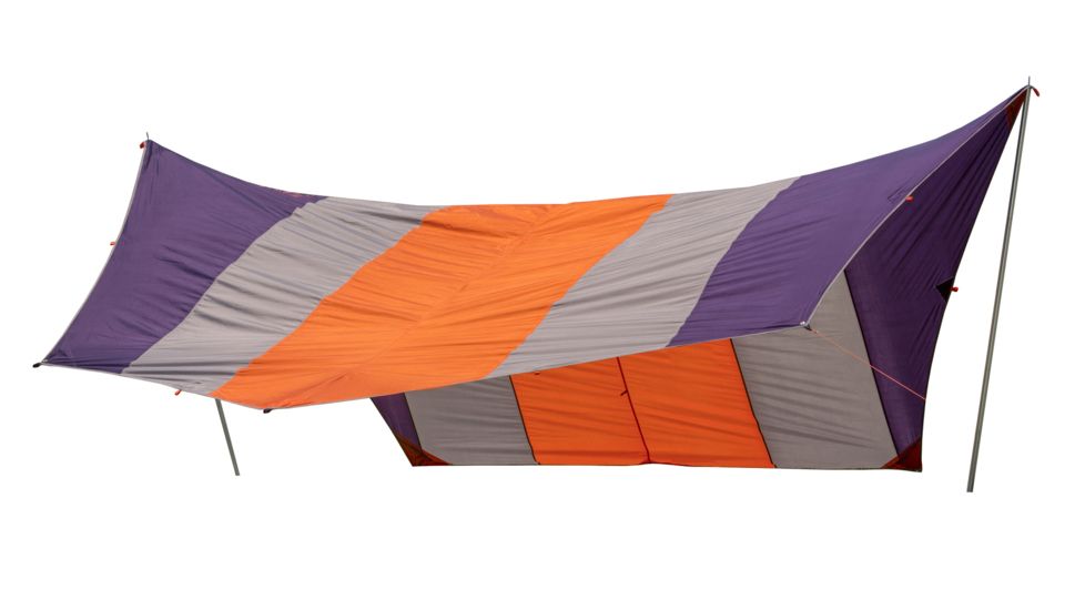Big Agnes Deep Creek Tarp, Orange/Taupe/Eggplant, Large, TDCTL20