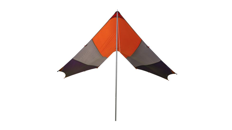 Big Agnes Deep Creek Tarp, Orange/Taupe/Eggplant, Large, TDCTL20