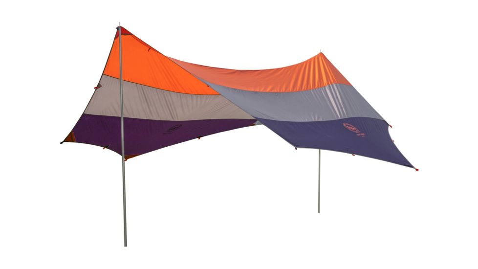 Big Agnes Deep Creek Tarp, Orange/Taupe/Eggplant, Large, TDCTL20