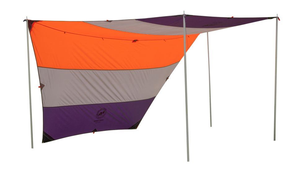 Big Agnes Deep Creek Tarp, Orange/Taupe/Eggplant, Medium, TDCTM20
