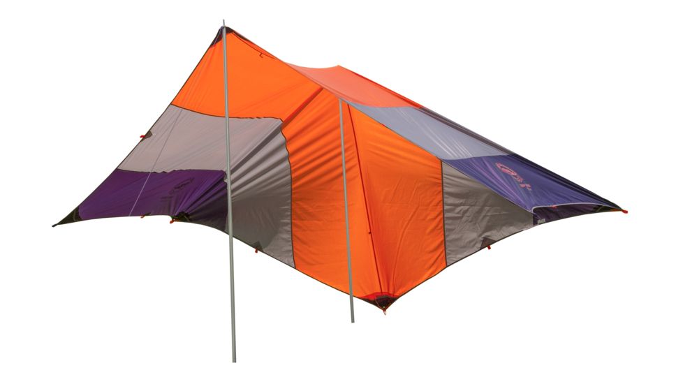 Big Agnes Deep Creek Tarp, Orange/Taupe/Eggplant, Medium, TDCTM20