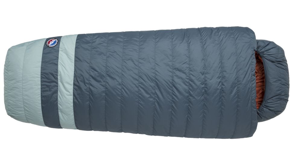Big Agnes Diamond Park 0, 600 Downtek Sleeping Bag, Gray/Slate, Wide Long, BDP0L20