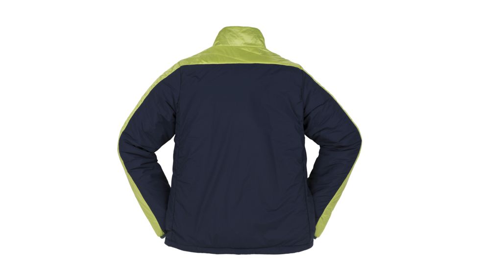 Big Agnes Dome Peak Pullover - Men's-Lime/Navy-Medium