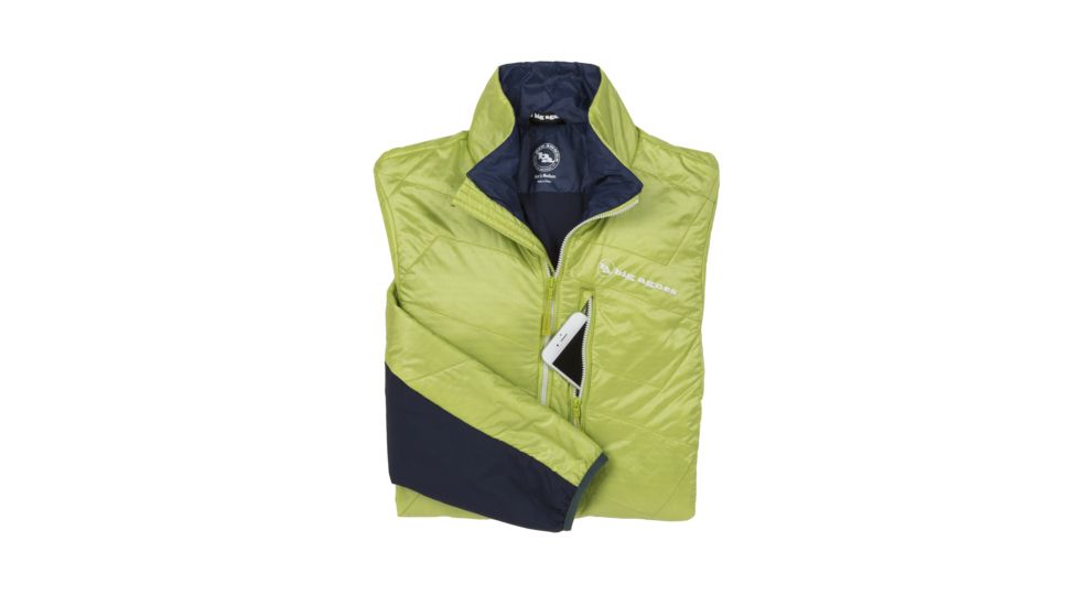 Big Agnes Dome Peak Pullover - Men's-Lime/Navy-Medium