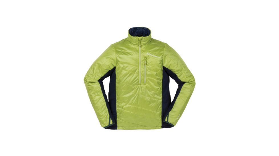 Big Agnes Dome Peak Pullover - Men's-Lime/Navy-Medium