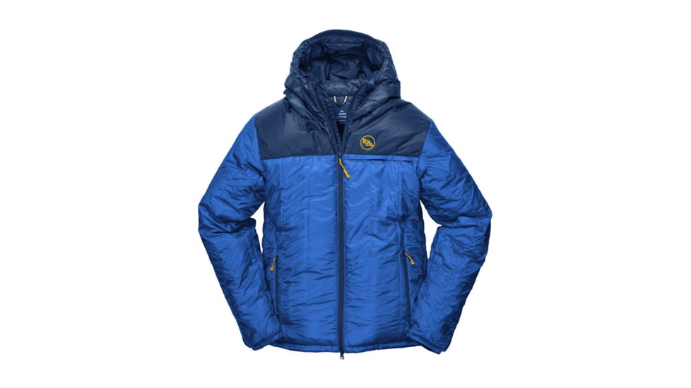 Big Agnes Dunkley Belay Jacket - Men's-Snorkel Blue/Poseidon-X-Large