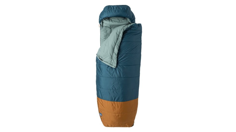 Big Agnes Echo Park 20 Sleeping Bag, Tapestry/Brown Sugar, Wide Long, BEP2025