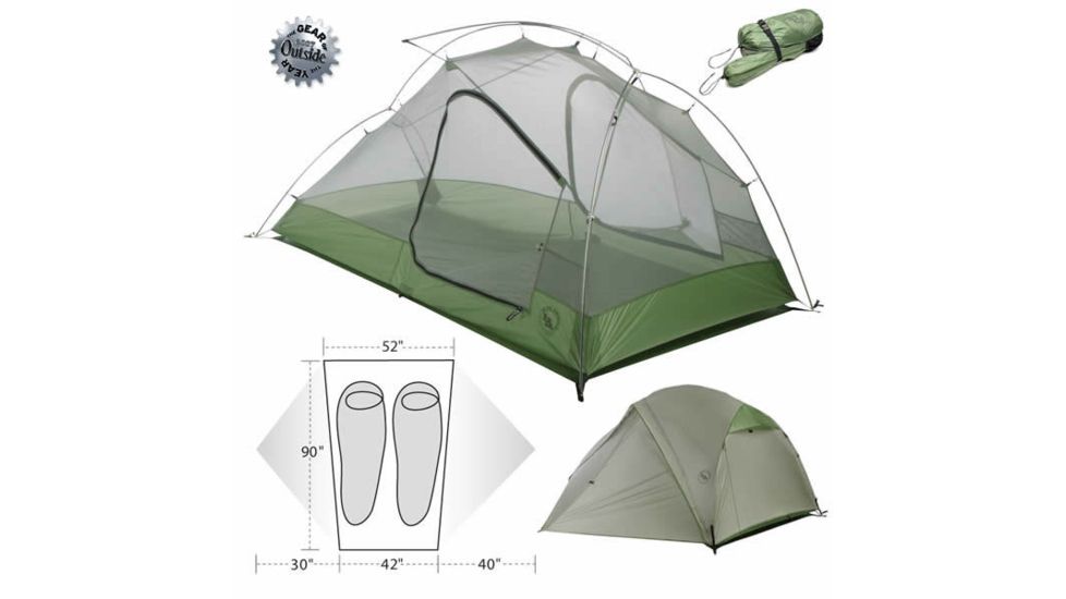 Big Agnes Emerald Mountain SL2 Tent - 2 Person