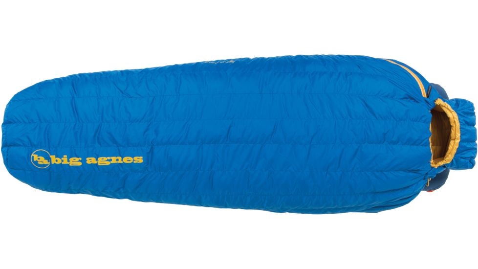 Big Agnes Fish Hawk 30 Sleeping Bag 650 DownTek-Blue-Regular-Right