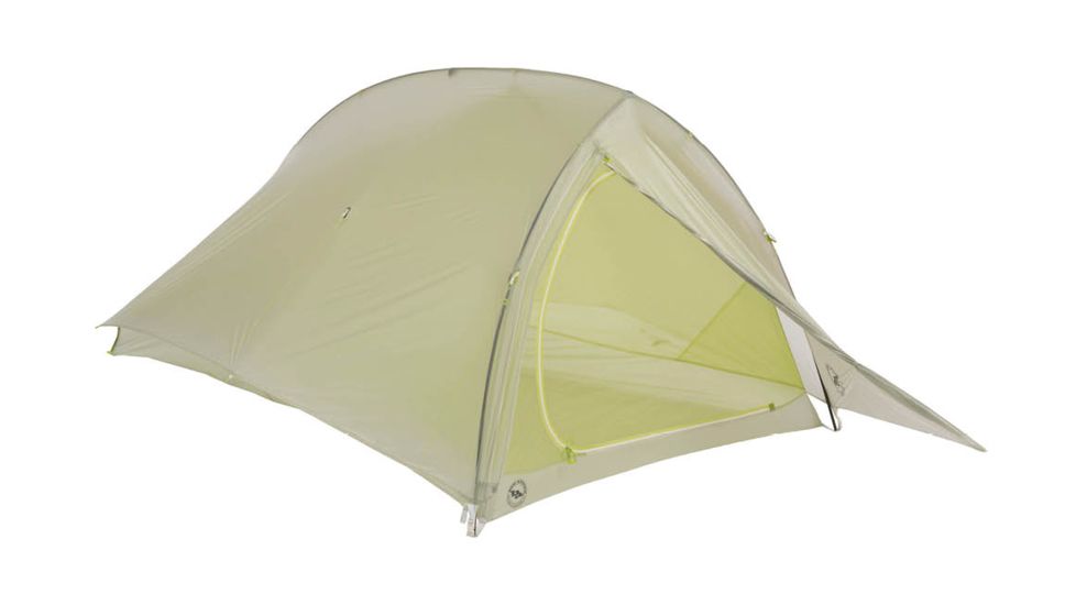 Big Agnes Fly Creek HV Platinum 2 - 2 Person, 3 Season-Gray/Green