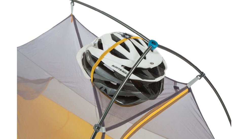 Big Agnes Fly Creek HV UL2 Bikepack Tent, Gray/Gold, THVFCBP219