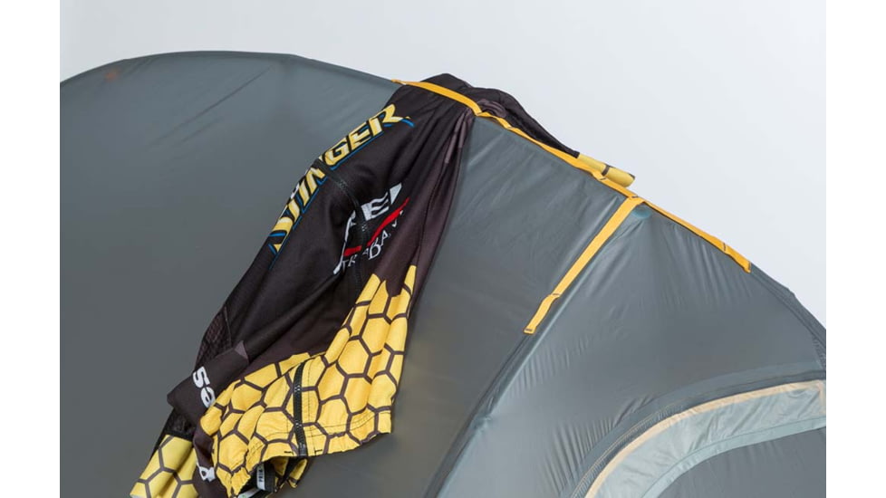 Big Agnes Fly Creek HV UL2 Bikepack Tent, Gray/Gold, THVFCBP219