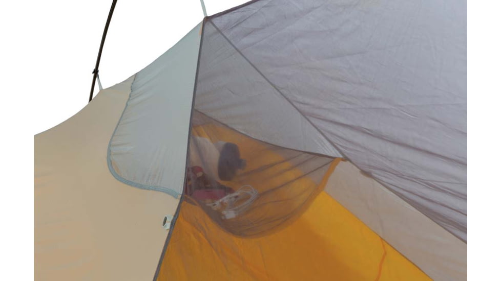 Big Agnes Fly Creek HV UL2 Bikepack Tent, Gray/Gold, THVFCBP219