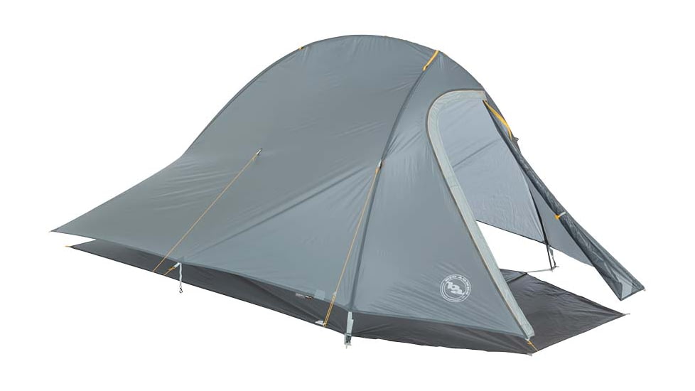 Big Agnes Fly Creek HV UL2 Bikepack Tent, Gray/Gold, THVFCBP219