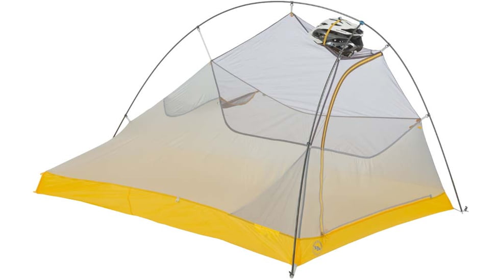 Big Agnes Fly Creek HV UL2 Bikepack Tent, Gray/Gold, THVFCBP219