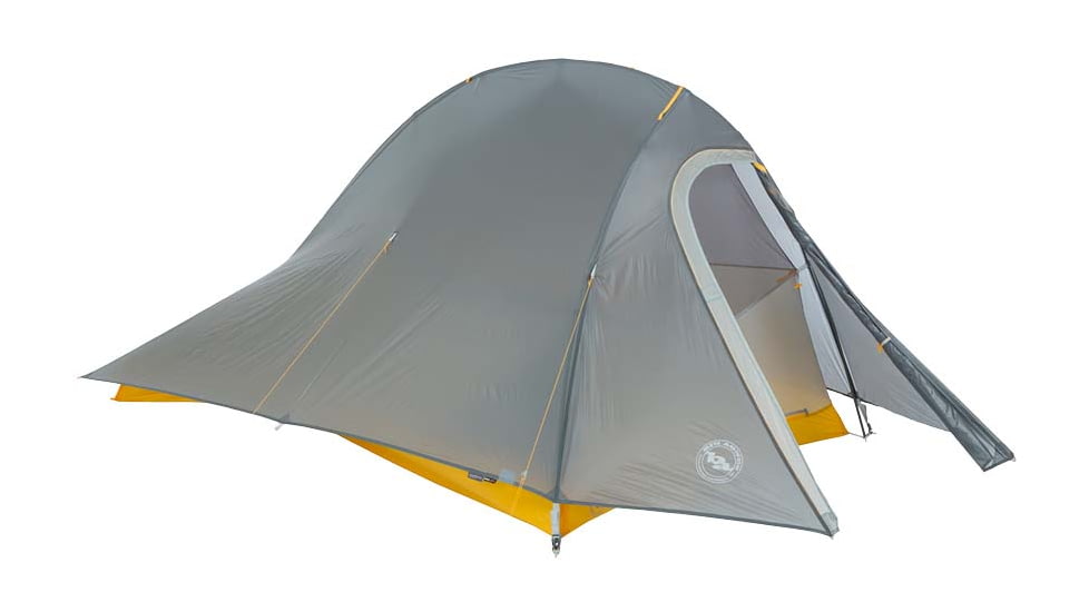 Big Agnes Fly Creek HV UL2 Bikepack Tent, Gray/Gold, THVFCBP219