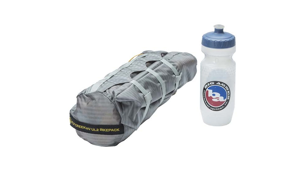 Big Agnes Fly Creek HV UL2 Bikepack Tent, Gray/Gold, THVFCBP219