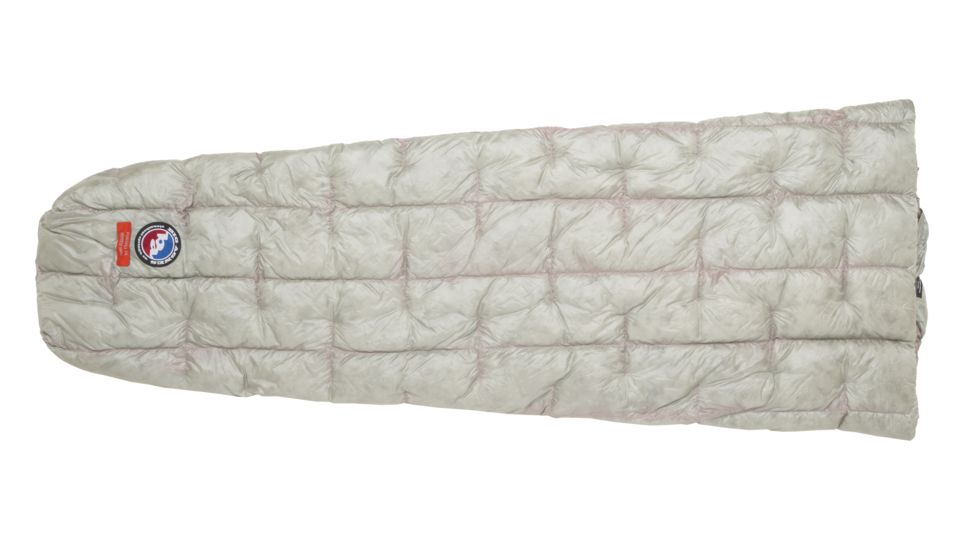 Big Agnes Fussell Ul Quilt, 850 Downtek Sleeping Bag, Gray/Pumpkin, BFULQ20