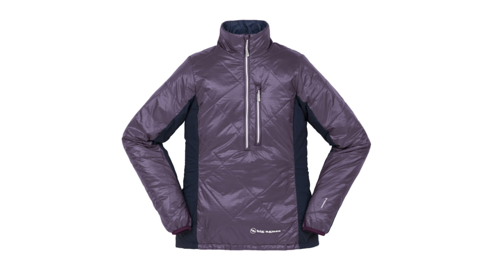 Big Agnes Gem Lake Pullover-Women's-Grape/Navy-Small