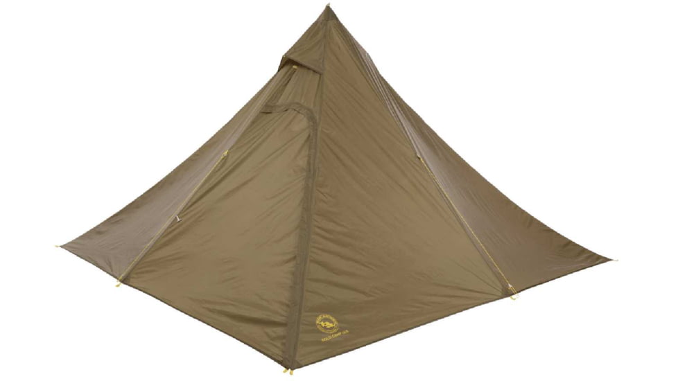 Big Agnes Gold Camp UL 5 Tarp Tent, Dark Olive, 5 Person, TGCUL5T23