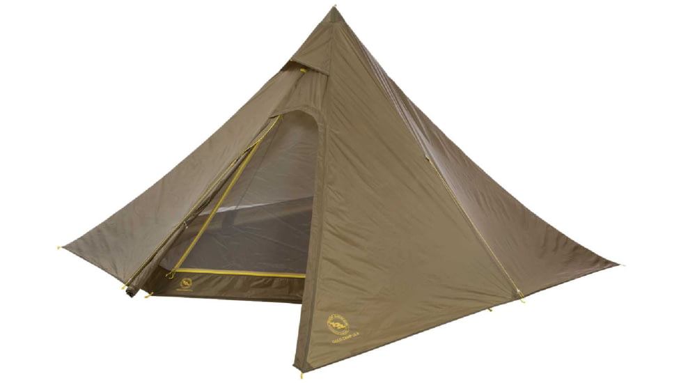 Big Agnes Gold Camp UL 5 Tarp Tent, Dark Olive, 5 Person, TGCUL5T23