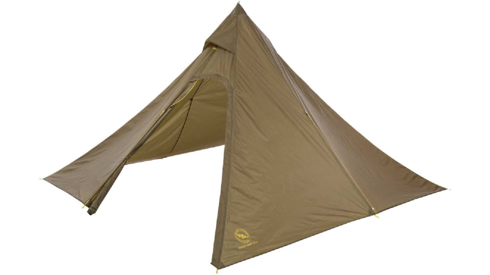 Big Agnes Gold Camp UL 5 Tarp Tent, Dark Olive, 5 Person, TGCUL5T23