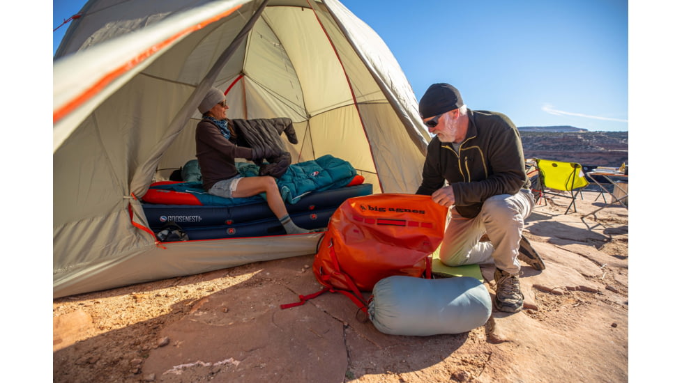 Big Agnes Goosenest Double Decker Inflatable Cot, Blue, FGNDDIC21
