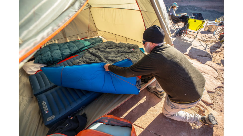 Big Agnes Goosenest Double Decker Inflatable Cot, Blue, FGNDDIC21