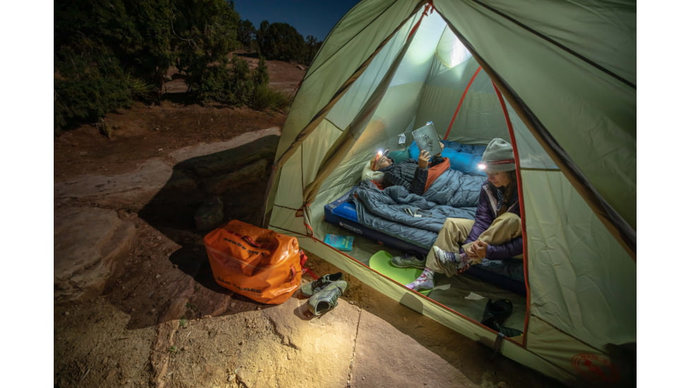 Big Agnes Goosenest Double Decker Inflatable Cot, Blue, FGNDDIC21