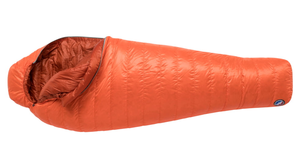 Big Agnes Greystone 0 650 RDS DownTek Sleeping Bag, Cherry Tomato/Rooibos Tea, Regular, BTMG0RL26