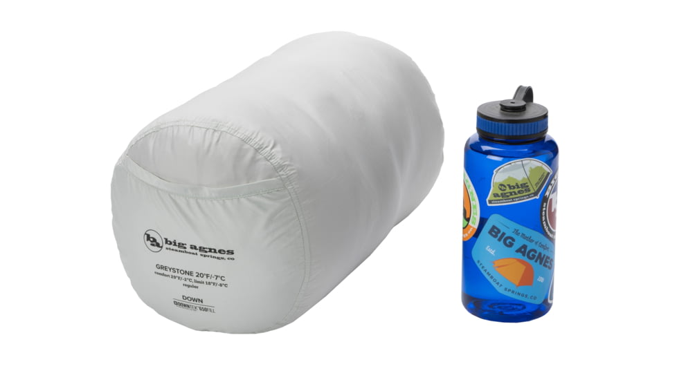 Big Agnes Greystone 30 650 RDS DownTek Sleeping Bag - Womens, Blue Surf/Nasturtium, Regular, BTMWG30RR26